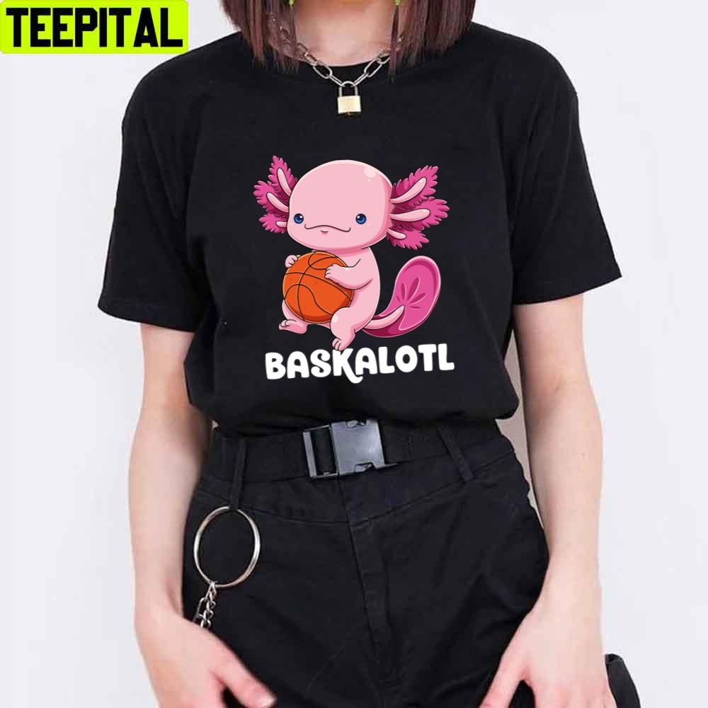 Axolotl Basketball Player Unisex T-Shirt Axolotl Basketball Player Unisex T-Shirt