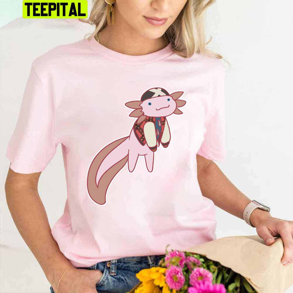 Axolotl Flying Unisex T-Shirt Axolotl Flying Unisex T-Shirt