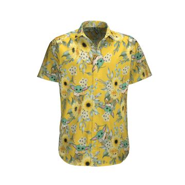 Baby Yoda - Star Wars Beach Shorts Hawaiian Sleeve Shirts HA33 Baby Yoda - Star Wars Beach Shorts Hawaiian Sleeve Shirts HA33