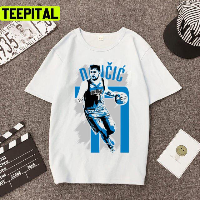 Basketball Luka Doncic Artwork Dallas Mavericks Unisex T-Shirt Basketball Luka Doncic Artwork Dallas Mavericks Unisex T-Shirt