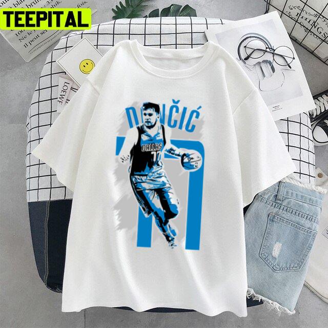 Basketball Luka Doncic Artwork Dallas Mavericks Unisex T-Shirt Basketball Luka Doncic Artwork Dallas Mavericks Unisex T-Shirt