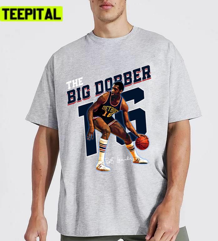 Basketball Signature Vintage Retro Bob Lanier 80s 90s Rap Unisex T-Shirt Basketball Signature Vintage Retro Bob Lanier 80s 90s Rap Unisex T-Shirt