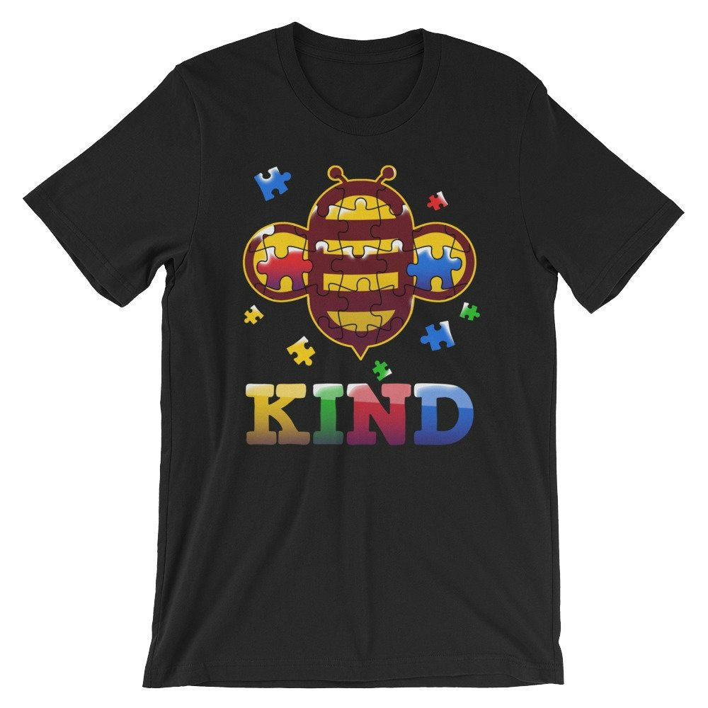 Bee Kind Autism Awareness Month Autistic Beekeeper Unisex T-Shirt Bee Kind Autism Awareness Month Autistic Beekeeper Unisex T-Shirt
