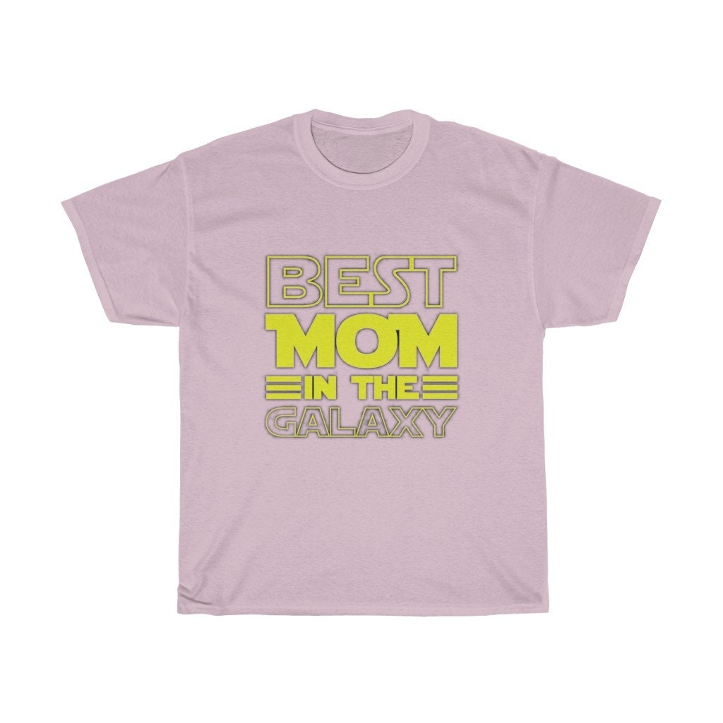 Best Mom In The Galaxy Heavy Cotton Tee Unisex T-Shirt Best Mom In The Galaxy Heavy Cotton Tee Unisex T-Shirt