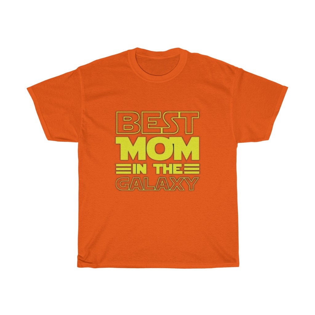 Best Mom In The Galaxy Heavy Cotton Tee Unisex T-Shirt Best Mom In The Galaxy Heavy Cotton Tee Unisex T-Shirt