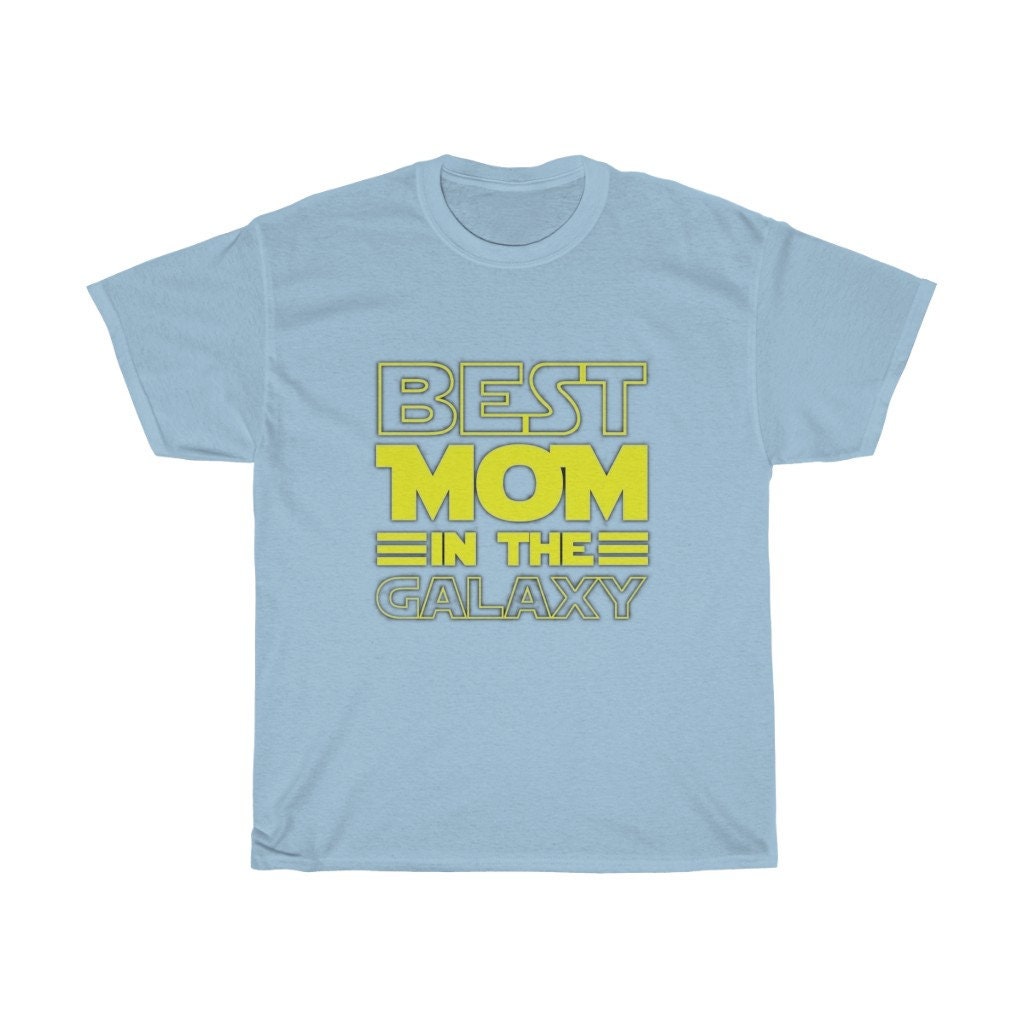 Best Mom In The Galaxy Heavy Cotton Tee Unisex T-Shirt Best Mom In The Galaxy Heavy Cotton Tee Unisex T-Shirt