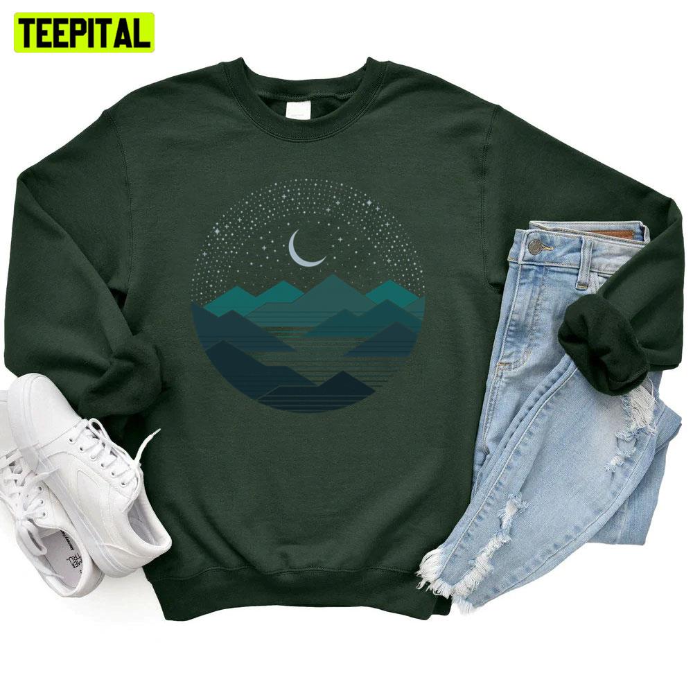 Between The Mountains And The Stars Unisex T-Shirt Between The Mountains And The Stars Unisex T-Shirt