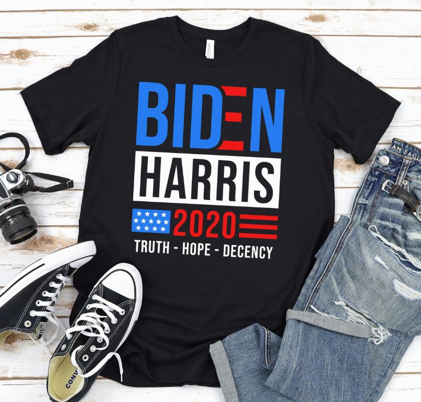 Biden Harris 2020 Truth Hope Decency Shirt Biden Harris 2020 Truth Hope Decency Shirt