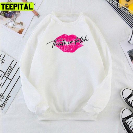 Big Lips Fenimist That’s So Fetch Design Unisex T-Shirt