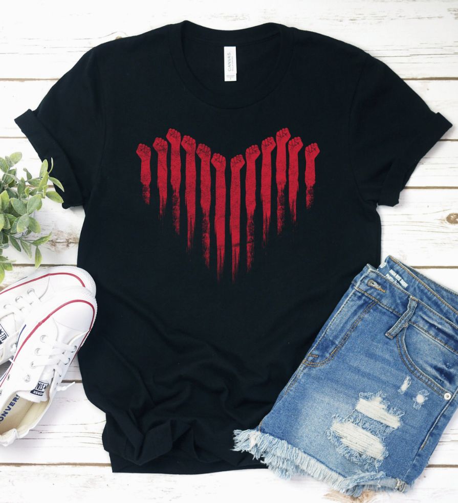 Black Lives Heart Shirt Black Lives Heart Shirt