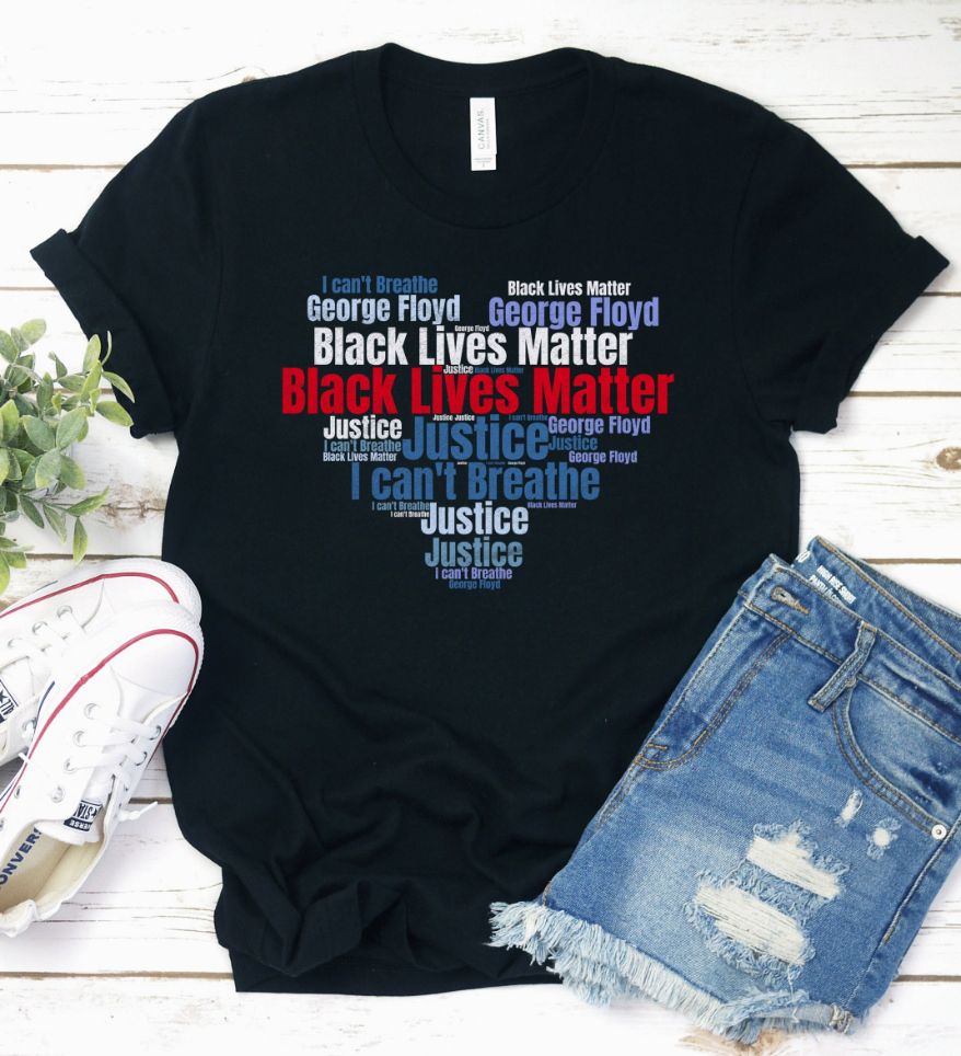 Black Lives Heart Shirt Black Lives Heart Shirt