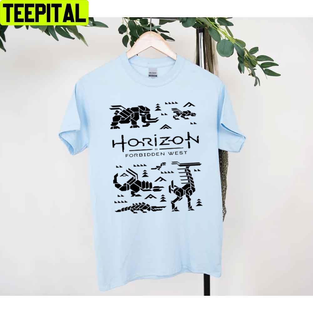 Black Style Horizon Forbidden West Unisex T-Shirt Black Style Horizon Forbidden West Unisex T-Shirt