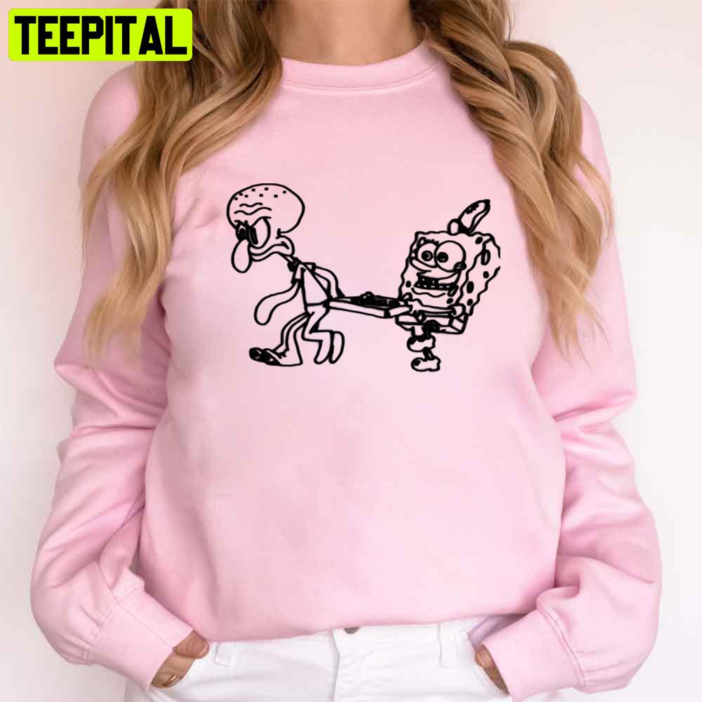 Black Style Krusty Krab Pizza Spongebob Unisex T-Shirt Black Style Krusty Krab Pizza Spongebob Unisex T-Shirt