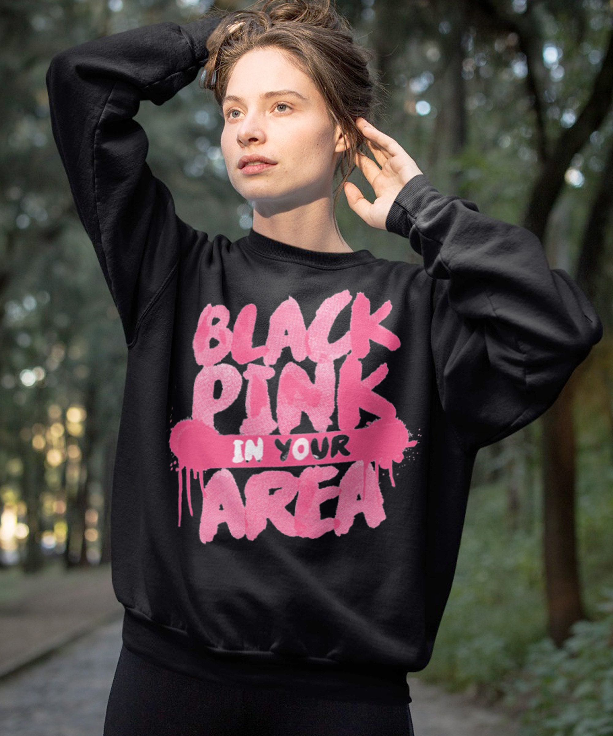Blackpink In Your Area Vintage Unisex Sweatshirt Blackpink In Your Area Vintage Unisex Sweatshirt