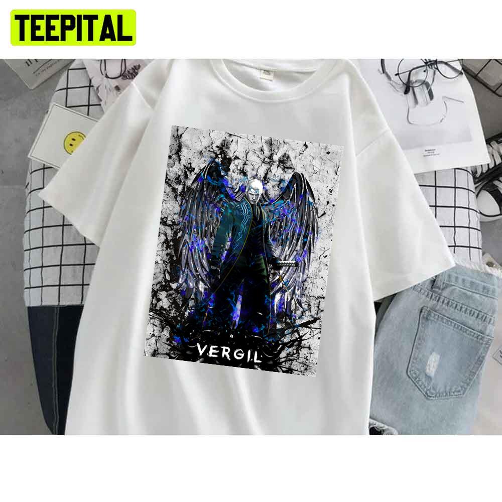 Blue Darkness Vergil Unisex T-Shirt Blue Darkness Vergil Unisex T-Shirt