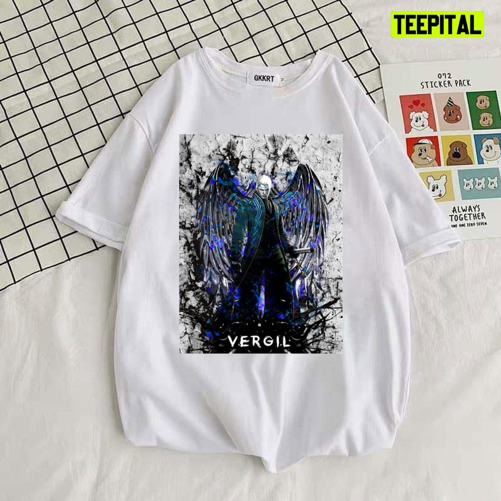 Blue Darkness Vergil Unisex T-Shirt Blue Darkness Vergil Unisex T-Shirt