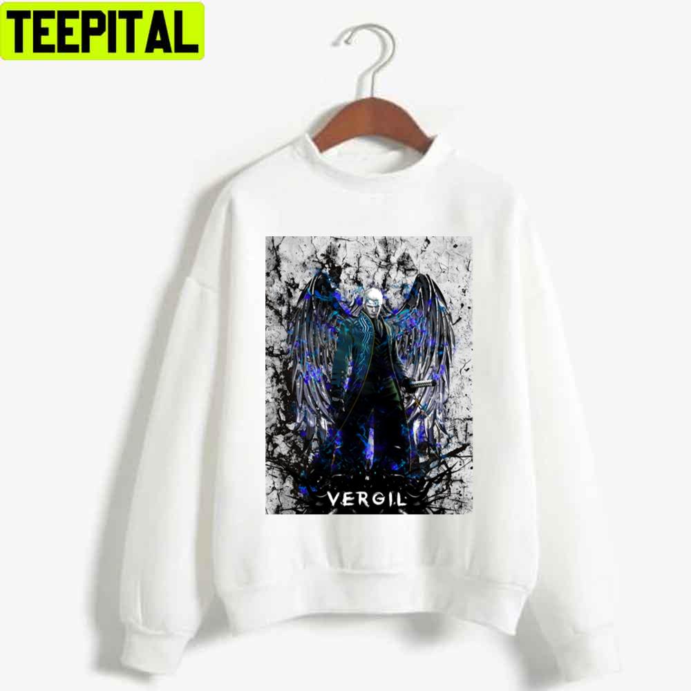 Blue Darkness Vergil Unisex T-Shirt Blue Darkness Vergil Unisex T-Shirt