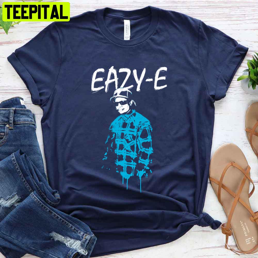 Blue Style Eazy-E Graffiti Rapper Unisex T-Shirt Blue Style Eazy-E Graffiti Rapper Unisex T-Shirt