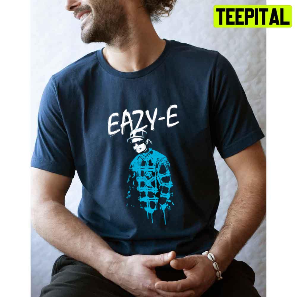 Blue Style Eazy-E Graffiti Rapper Unisex T-Shirt Blue Style Eazy-E Graffiti Rapper Unisex T-Shirt