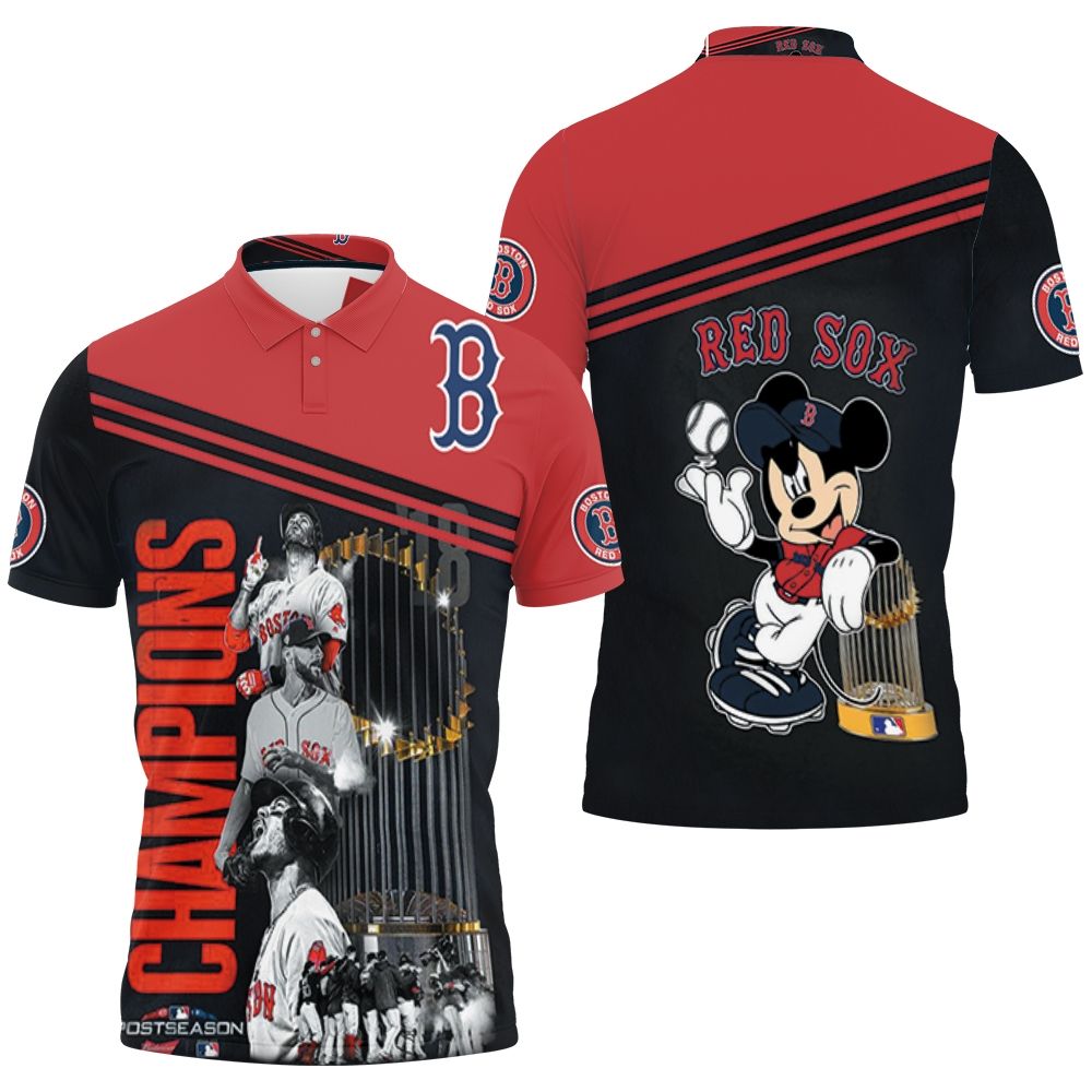 Boston Red Sox Champions Polo Shirt All Over Print Shirt 3d T-shirt Boston Red Sox Champions Polo Shirt All Over Print Shirt 3d T-shirt