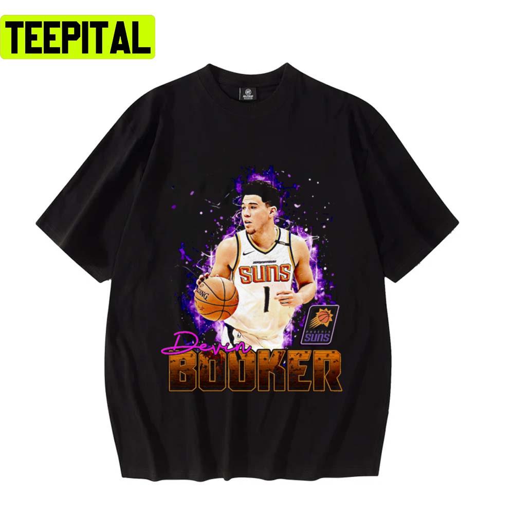 Brooker Vintage Retro 90s Phoenix Suns Basketball Unisex T-Shirt Brooker Vintage Retro 90s Phoenix Suns Basketball Unisex T-Shirt