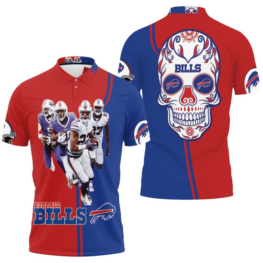 Buffalo Bills 2020 Afc East Division Champions Poco Loco Skull Polo Shirt All Over Print Shirt 3d T-shirt Buffalo Bills 2020 Afc East Division Champions Poco Loco Skull Polo Shirt All Over Print Shirt 3d T-shirt