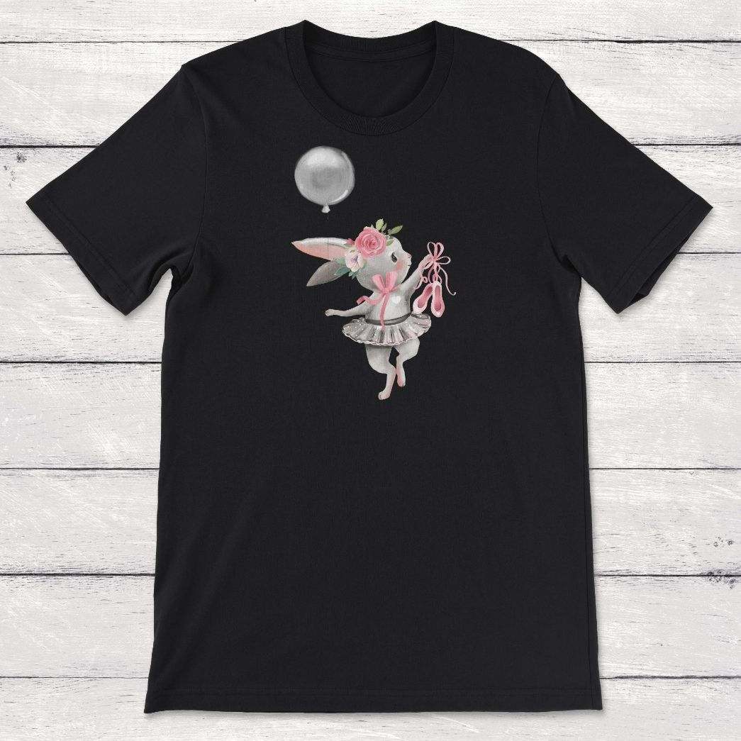 Bunny Rabbit Ballerina Unisex T-Shirt Bunny Rabbit Ballerina Unisex T-Shirt