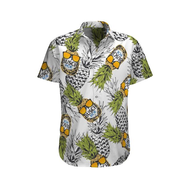 Busch Light Beer Ice Hawaiian Shirt PK12 Busch Light Beer Ice Hawaiian Shirt PK12