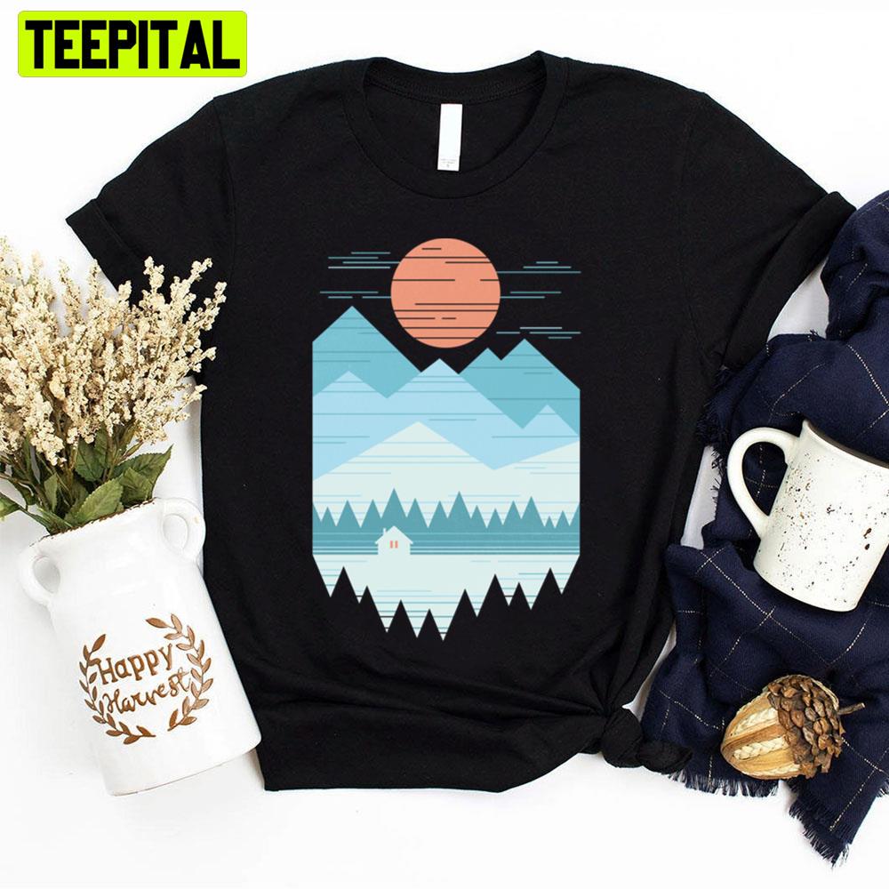 Cabin In The Snow Unisex T-Shirt Cabin In The Snow Unisex T-Shirt