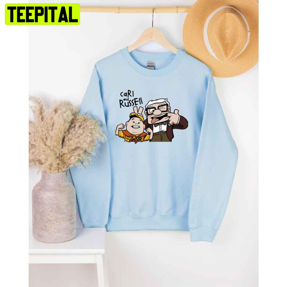 Carl And Russell Up Movie Unisex T-Shirt Carl And Russell Up Movie Unisex T-Shirt
