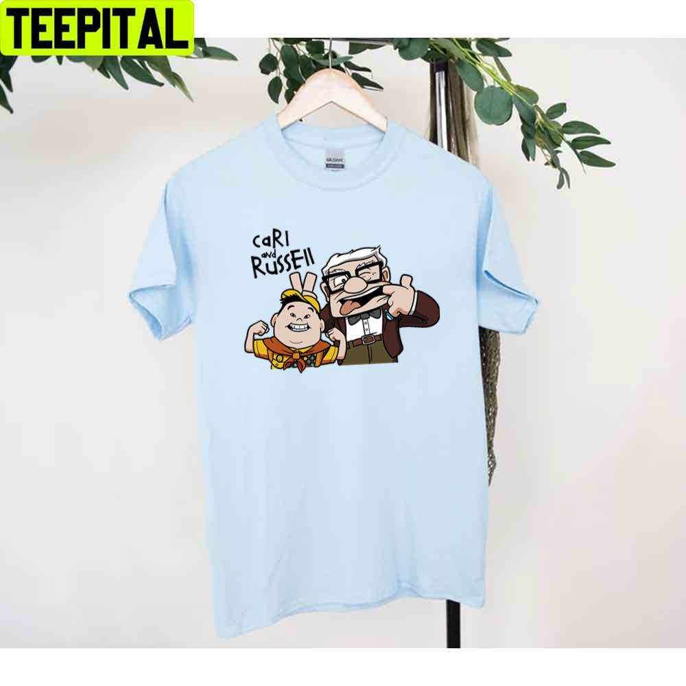 Carl And Russell Up Movie Unisex T-Shirt Carl And Russell Up Movie Unisex T-Shirt