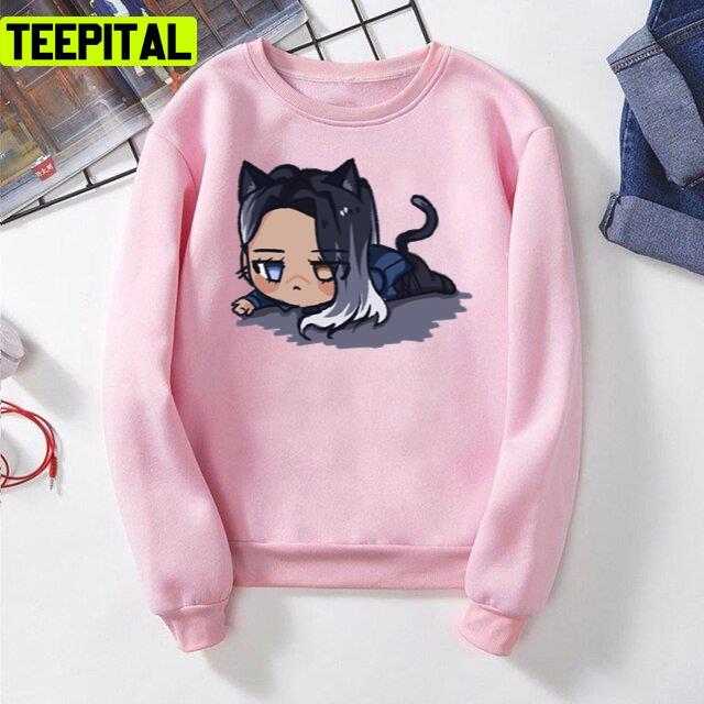 Catlorant Fade Chibi Riot Games Design Unisex T-Shirt Catlorant Fade Chibi Riot Games Design Unisex T-Shirt