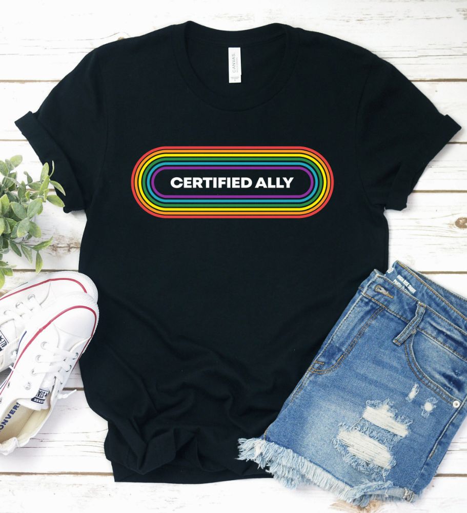 Certified Ally LGBT Shirt Certified Ally LGBT Shirt