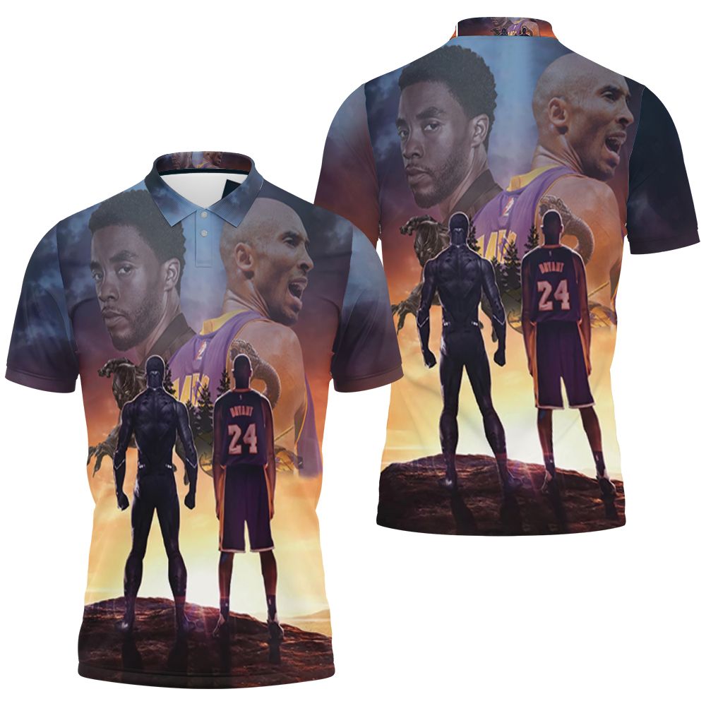 Chadwick Boseman And Kobe Bryant Black Panther Black Mamba For Fan 3d Jersey Polo Shirt All Over Print Shirt 3d T-shirt Chadwick Boseman And Kobe Bryant Black Panther Black Mamba For Fan 3d Jersey Polo Shirt All Over Print Shirt 3d T-shirt