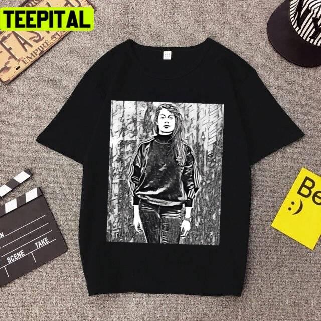 Charlotte De Witte Black And White Nina Kraviz Techno Unisex T-Shirt Charlotte De Witte Black And White Nina Kraviz Techno Unisex T-Shirt