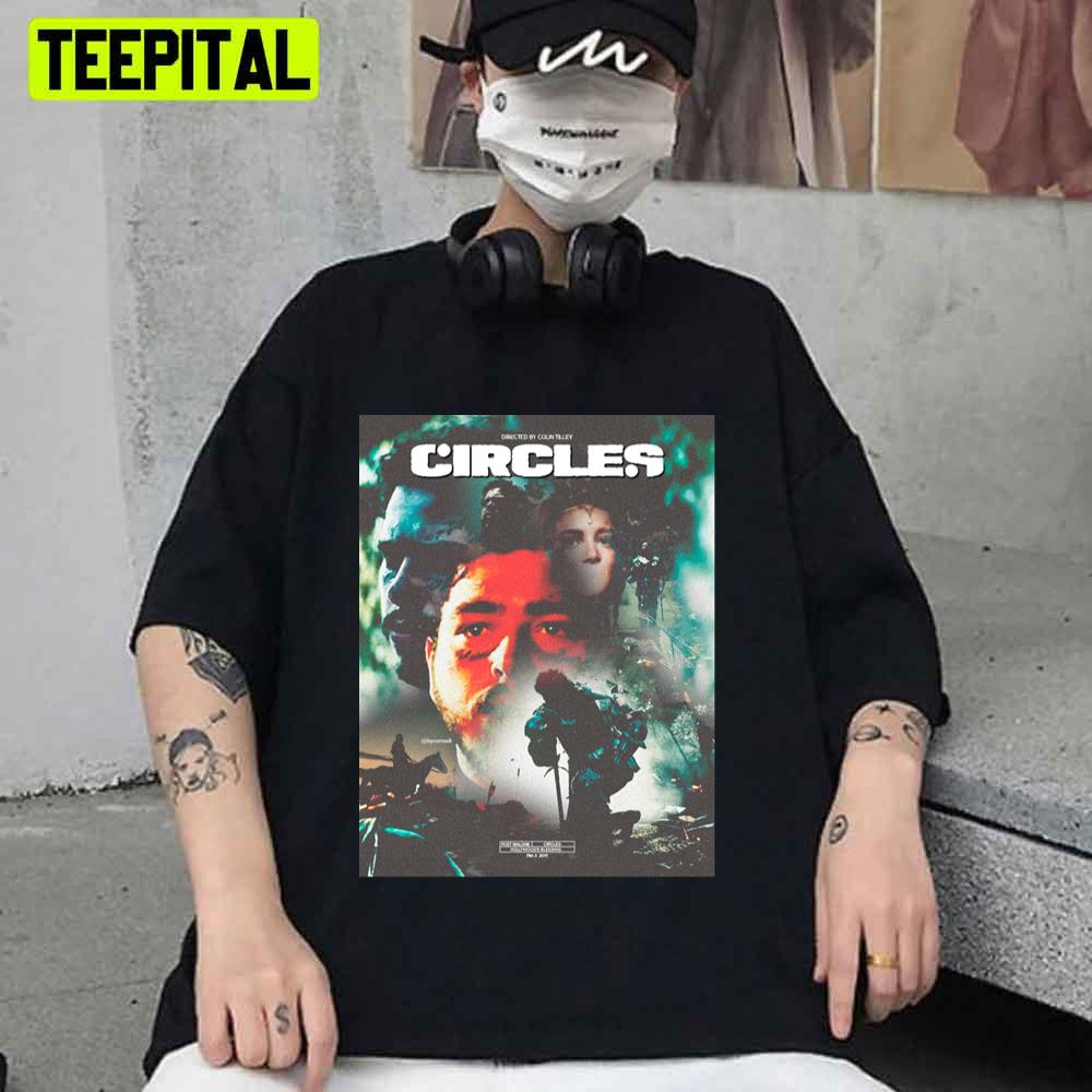 Circles Poster Post Malone Unisex T-Shirt Circles Poster Post Malone Unisex T-Shirt