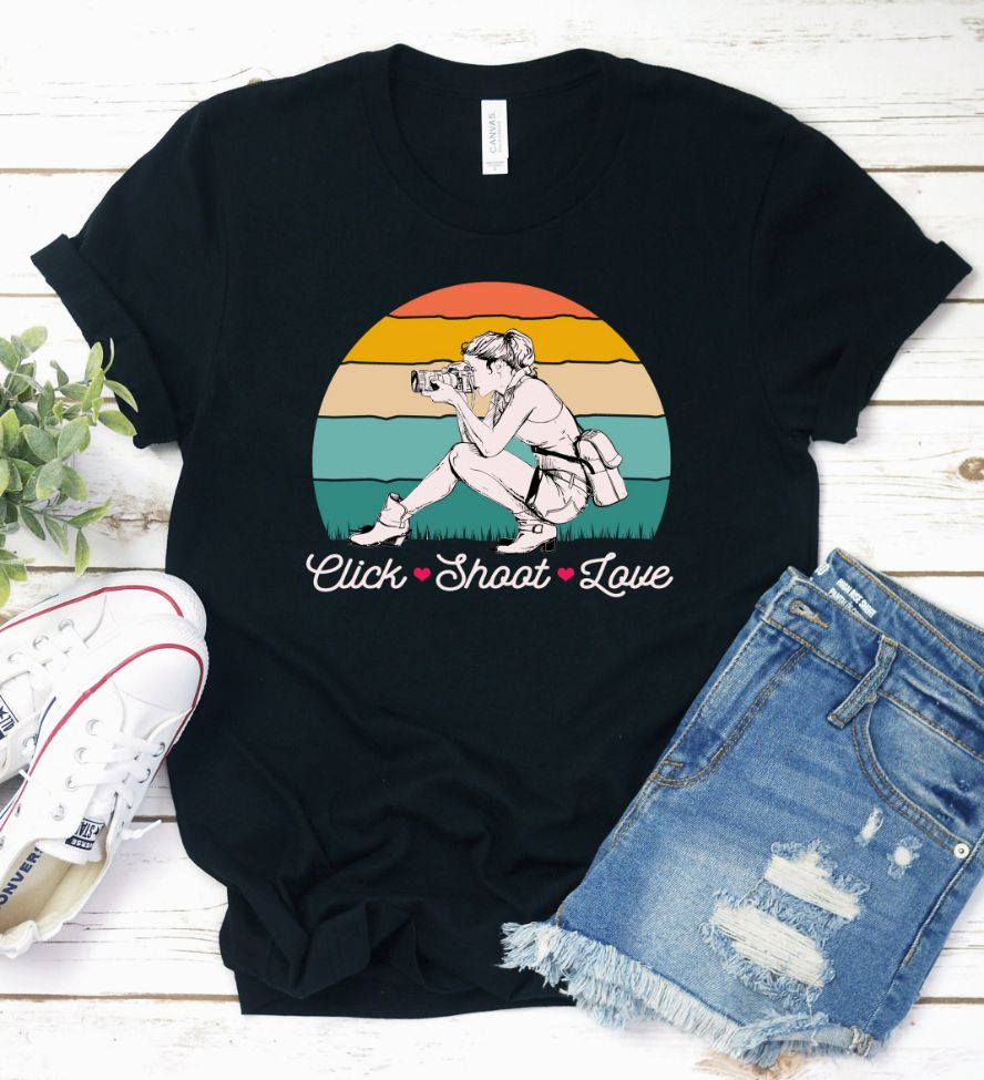 Click Shoot Love Shirt Click Shoot Love Shirt