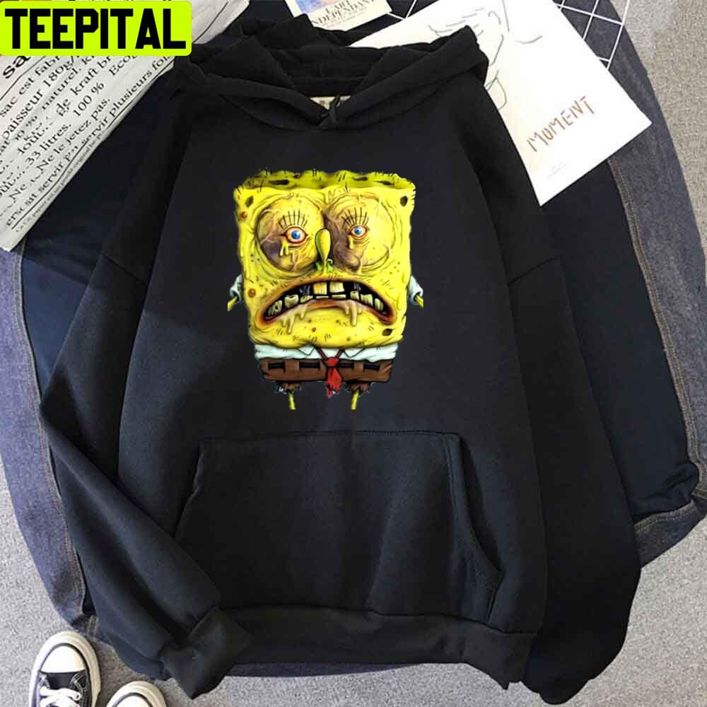 Close Up Spongebob Unisex T-Shirt Close Up Spongebob Unisex T-Shirt