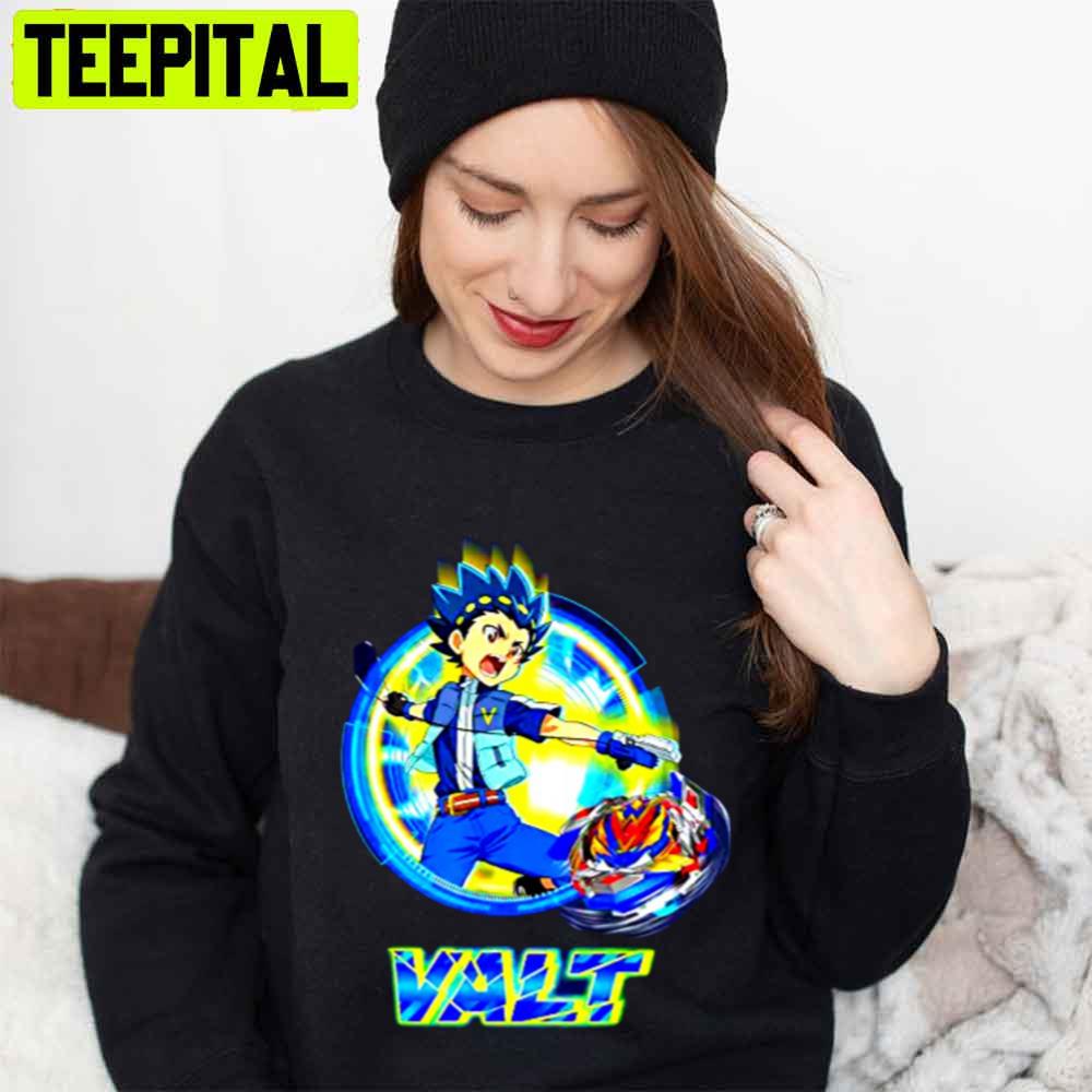 Color Art Valt Beyblade Unisex T-Shirt Color Art Valt Beyblade Unisex T-Shirt