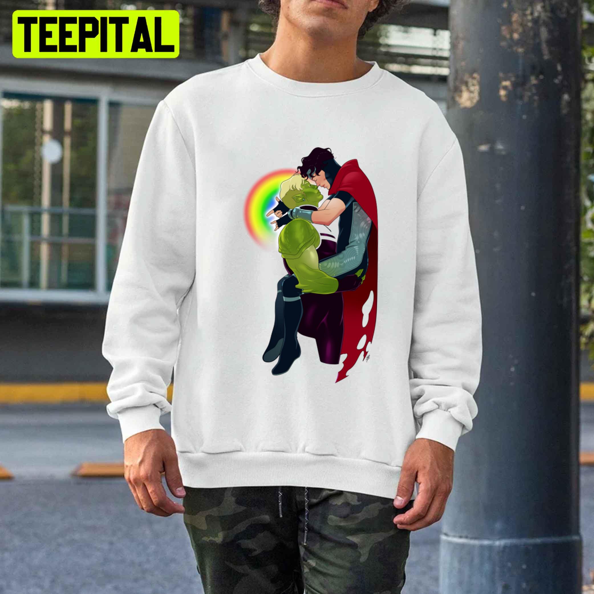 Color Rainbow Men Pride Allyship Happy Pried Month Unisex T-Shirt Color Rainbow Men Pride Allyship Happy Pried Month Unisex T-Shirt