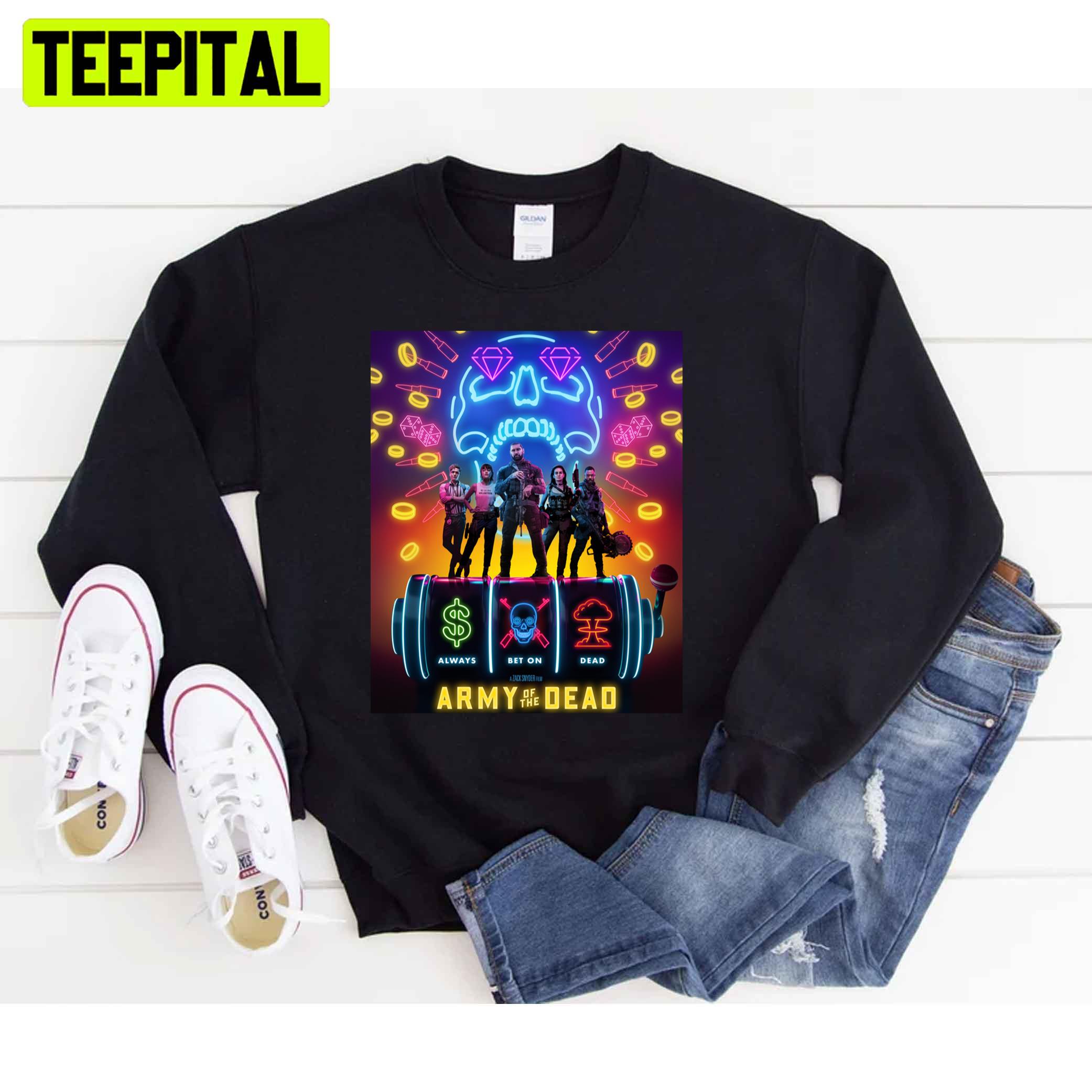 Colorful Style Army Of The Dead Movie Unisex T-Shirt Colorful Style Army Of The Dead Movie Unisex T-Shirt