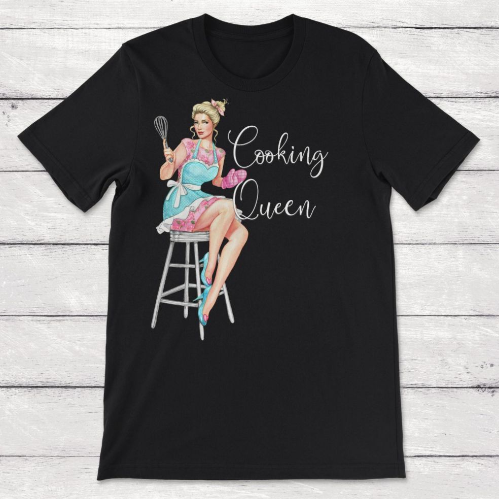 Cooking Queen Chef Home Cook Unisex T-Shirt Cooking Queen Chef Home Cook Unisex T-Shirt