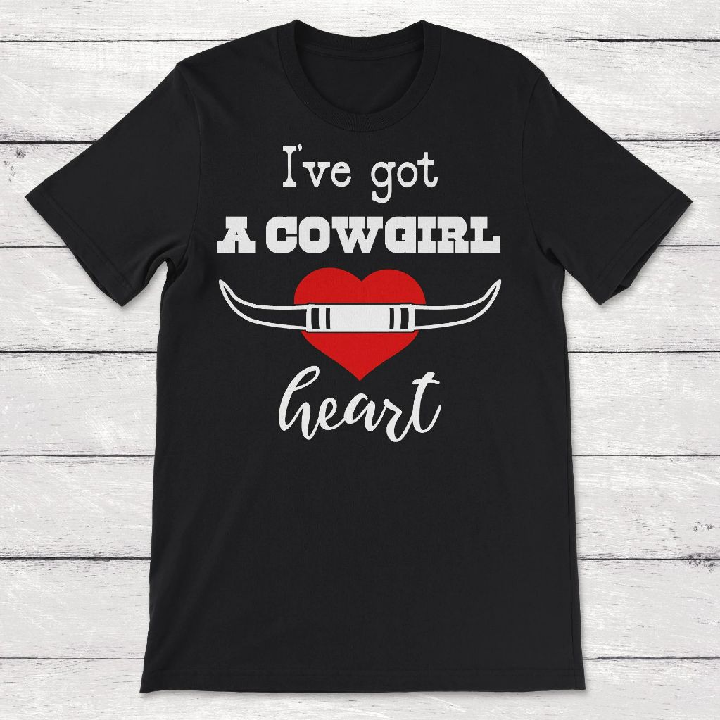 Cowboy Ive Got A Cowgirl Heart Unisex T-Shirt Cowboy Ive Got A Cowgirl Heart Unisex T-Shirt