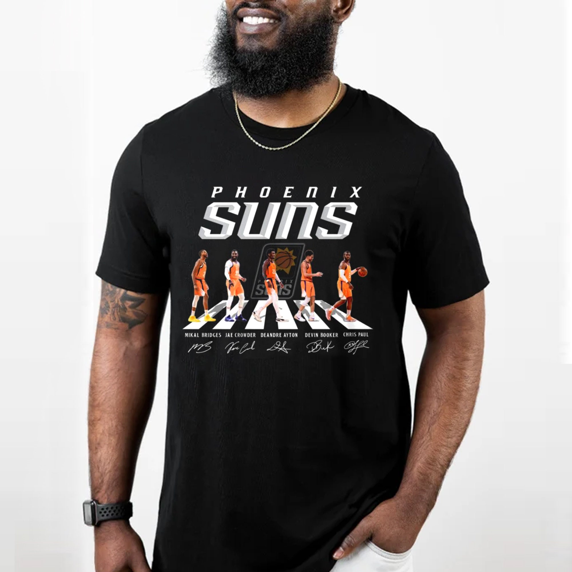 Crossing Road Phoenix Suns Basketball Unisex T-Shirt Crossing Road Phoenix Suns Basketball Unisex T-Shirt