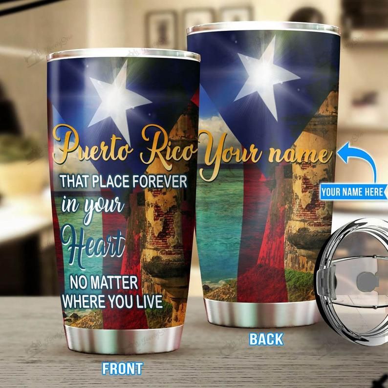 Custom Name El Morro Puerto Rico Gift For Lover Day Travel Tumbler Custom Name El Morro Puerto Rico Gift For Lover Day Travel Tumbler