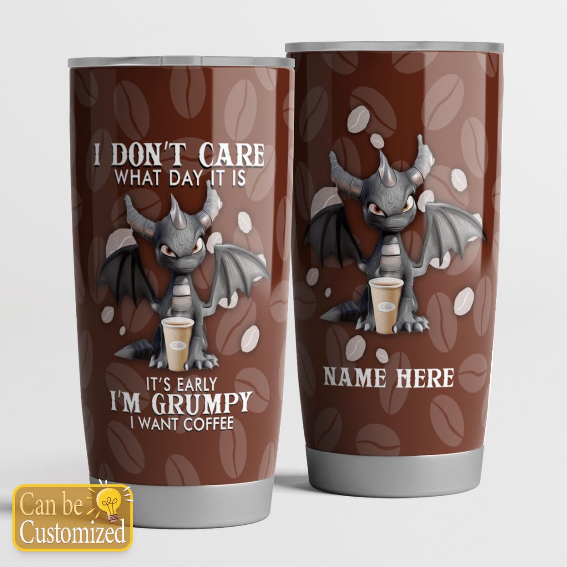 Custom Name I Want Coffee Gift For Lover Travel Tumbler All Over Print Custom Name I Want Coffee Gift For Lover Travel Tumbler All Over Print