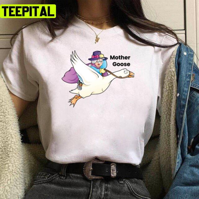 Cute Design Mother Goose For Mothers Day Design Unisex T-Shirt Cute Design Mother Goose For Mothers Day Design Unisex T-Shirt