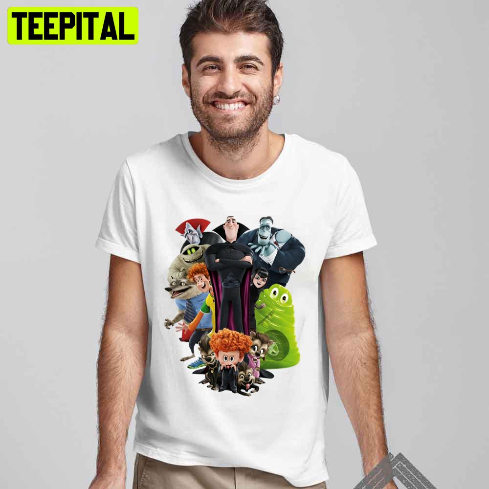 Cute Hotel Transylvania Transformania 4 Movie Unisex T-Shirt Cute Hotel Transylvania Transformania 4 Movie Unisex T-Shirt