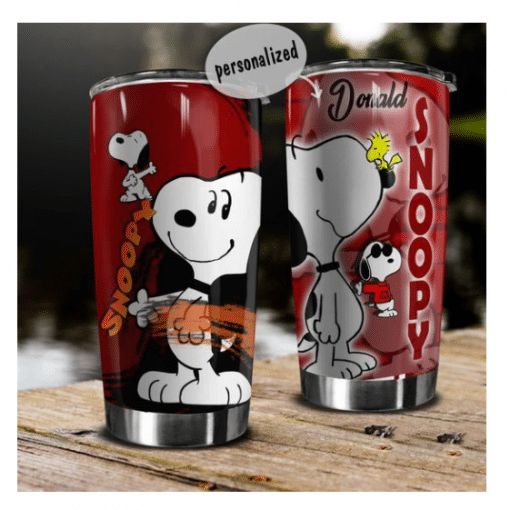 Cute Snoopy Custom Name 102 Gift For Lover Day Travel Tumbler Cute Snoopy Custom Name 102 Gift For Lover Day Travel Tumbler