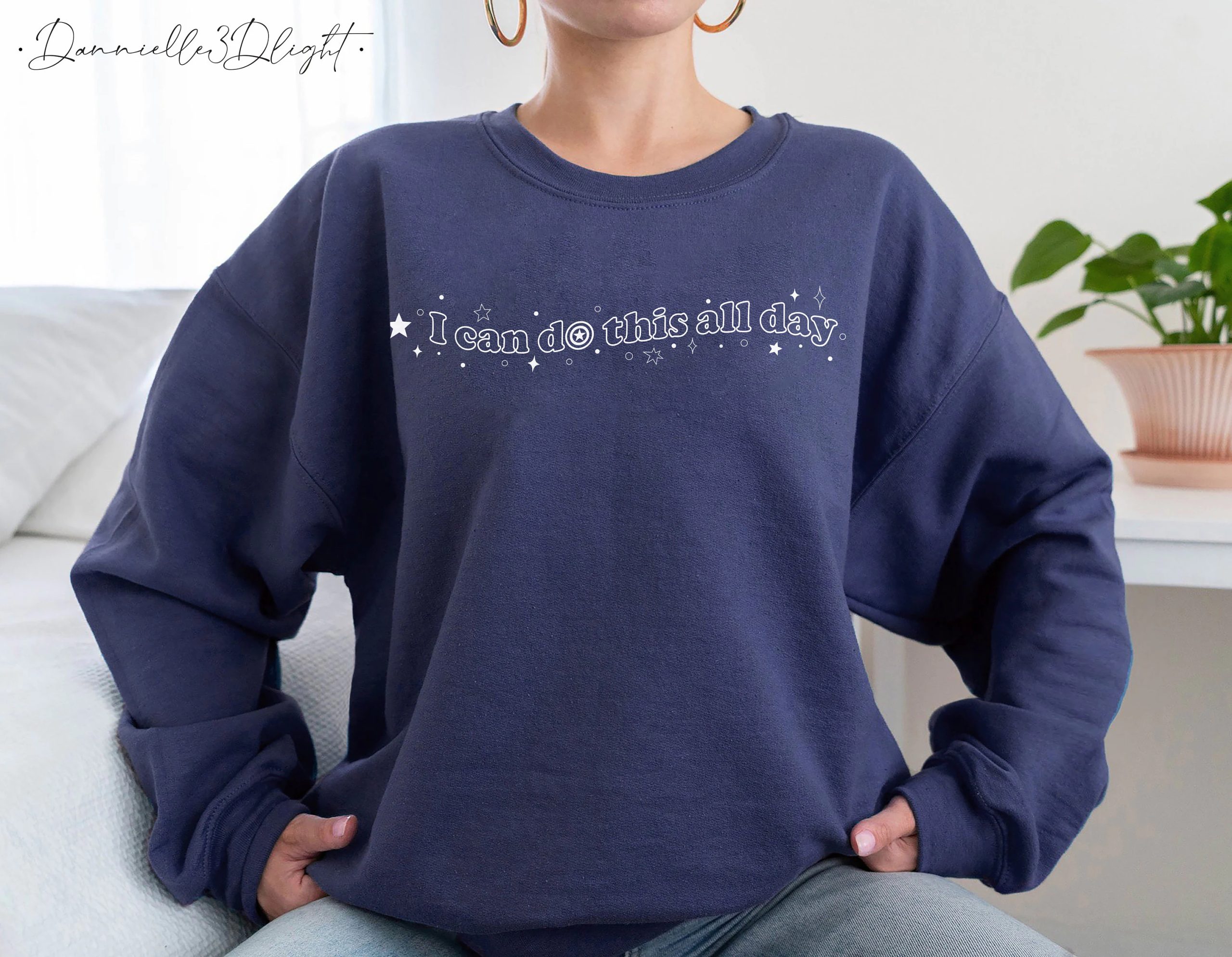 Cute Star I Can Do This All Day Unisex Sweatshirt Cute Star I Can Do This All Day Unisex Sweatshirt